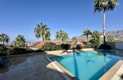Undisturbed Sea View 4+1 Ultra-Luxury Villa with Underground Garage in Alanya Kargicak