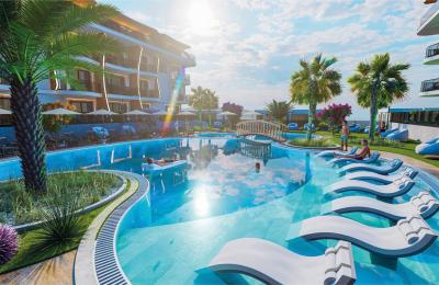 Exclusive Luxury Complex in Kargıcak: Villas, Duplexes, and Full SPA Facilities
