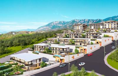 Exclusive Luxury Complex in Kargıcak: Villas, Duplexes, and Full SPA Facilities