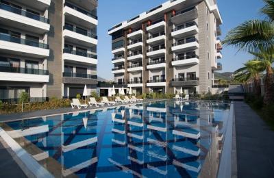 Vanessa River Residence: Kargıcak'ta Nehir Kenarı, 250m Denize Satılık Daireler