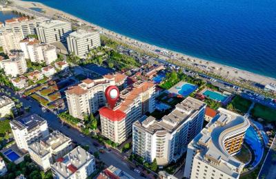 Bileydi Residence: Элитная Квартира 3+1 с Панорамным Видом на Море, 30 Метров от Пляжа