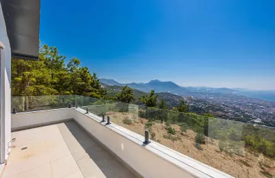 Sea View 3+1 Luxury Duplex Apartments for Sale in Alanya Bektas