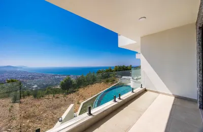 Sea View 3+1 Luxury Duplex Apartments for Sale in Alanya Bektas