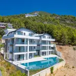 Sea View 3+1 Luxury Duplex Apartments for Sale in Alanya Bektas