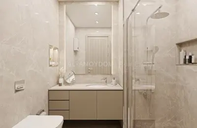 Sea View Luxury Apartments for Sale near Cleopatra Beach Alanya 580m to Sea