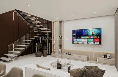 Sea View Luxury Apartments for Sale near Cleopatra Beach Alanya 580m to Sea