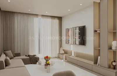 Sea View Luxury Apartments for Sale near Cleopatra Beach Alanya 580m to Sea