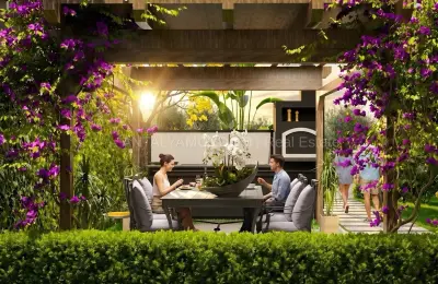 Sea View Luxury Apartments for Sale near Cleopatra Beach Alanya 580m to Sea