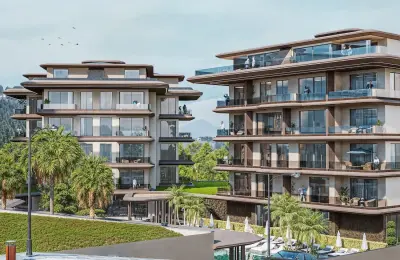 Luxury Sea View Apartments for Sale in Alanya Kestel | 500m to Beach