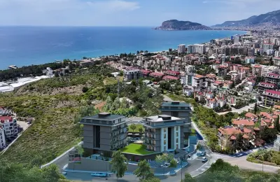 Luxury Sea View Apartments for Sale in Alanya Kestel | 500m to Beach