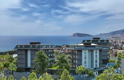 Luxury Sea View Apartments for Sale in Alanya Kestel | 500m to Beach