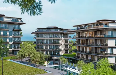 Luxury Sea View Apartments for Sale in Alanya Kestel | 500m to Beach