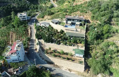 5+1 VIP Sea View Villa on 3,000 sqm Plot near Alanya Marina