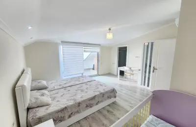 Seafront 4+1 Luxury Apartment for Sale in Kargicak, Alanya | Panoramic Mediterranean Views