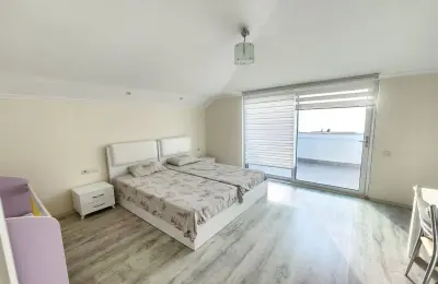 Seafront 4+1 Luxury Apartment for Sale in Kargicak, Alanya | Panoramic Mediterranean Views