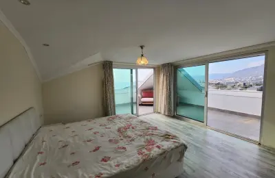 Seafront 4+1 Luxury Apartment for Sale in Kargicak, Alanya | Panoramic Mediterranean Views
