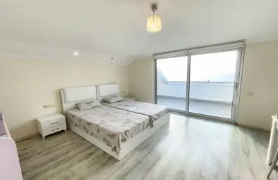 Seafront 4+1 Luxury Apartment for Sale in Kargicak, Alanya | Panoramic Mediterranean Views