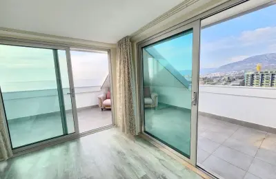 Seafront 4+1 Luxury Apartment for Sale in Kargicak, Alanya | Panoramic Mediterranean Views