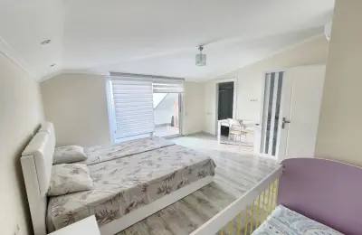 Seafront 4+1 Luxury Apartment for Sale in Kargicak, Alanya | Panoramic Mediterranean Views