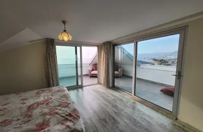 Seafront 4+1 Luxury Apartment for Sale in Kargicak, Alanya | Panoramic Mediterranean Views