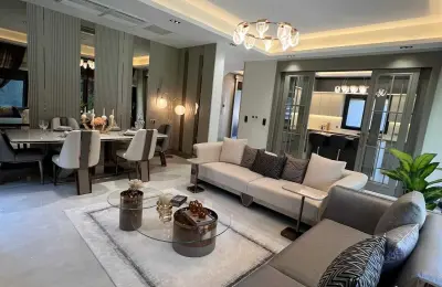 Ultra-Luxury 383m² 6+1 Detached Smart Villas with Private Garage in Muratpasa