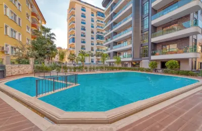 Modern Residence 1+1 and 2+1 Luxury Apartments Near the Sea in Alanya