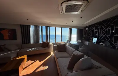 Sunis Blue Residence'ta Denize 20m, Tam Deniz Manzaralı 3+1 Ayrı Mutfaklı VIP Daire