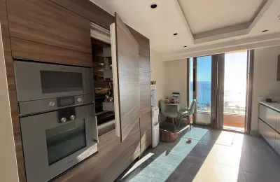 Sunis Blue Residence'ta Denize 20m, Tam Deniz Manzaralı 3+1 Ayrı Mutfaklı VIP Daire