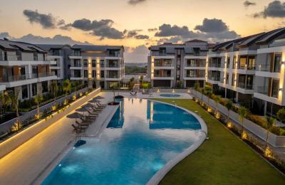 Side'de 1200 m² Havuzlu Lüks Proje: Sunset Park Side – Yerden Isıtmalı Daireler