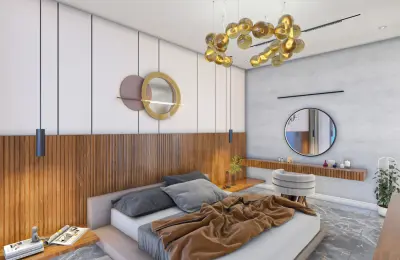 Panoramic 8+1 Triplex Luxury Villa for Sale in Tepe Bektas Alanya