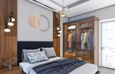 Panoramic 8+1 Triplex Luxury Villa for Sale in Tepe Bektas Alanya