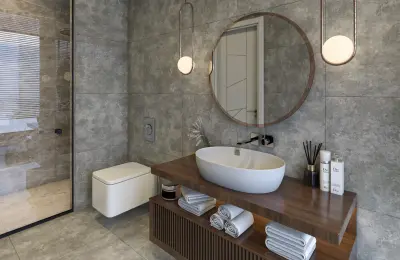 Panoramic 8+1 Triplex Luxury Villa for Sale in Tepe Bektas Alanya