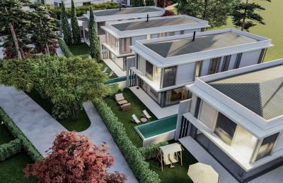 Döşemealtı Düzlerçamı'nda Ormana Komşu, Özel Havuzlu 6+1 Ultra Lüks Tam Müstakil Villalar