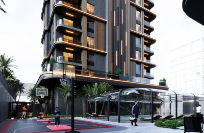 Ultra-Luxury Smart Residence Apartment for Sale in Lara, Antalya | Solar-Powered Complex