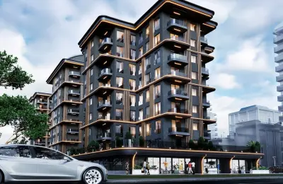 Ultra-Luxury Smart Residence Apartment for Sale in Lara, Antalya | Solar-Powered Complex