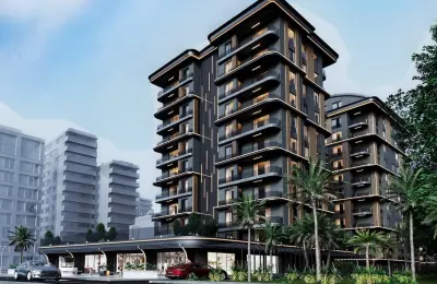 Ultra-Luxury Smart Residence Apartment for Sale in Lara, Antalya | Solar-Powered Complex