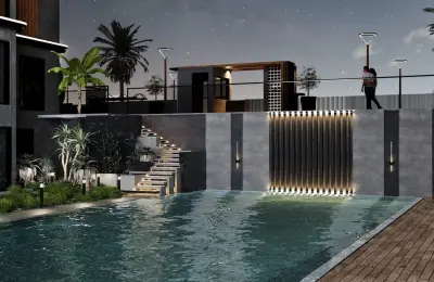Ultra-Luxury Smart Residence Apartment for Sale in Lara, Antalya | Solar-Powered Complex