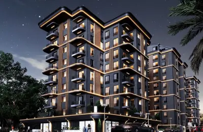 Ultra-Luxury Smart Residence Apartment for Sale in Lara, Antalya | Solar-Powered Complex