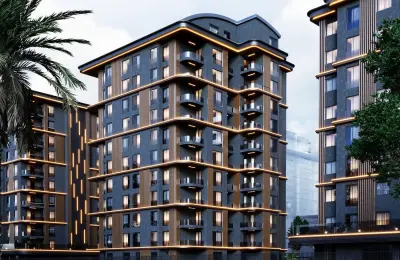 Ultra-Luxury Smart Residence Apartment for Sale in Lara, Antalya | Solar-Powered Complex