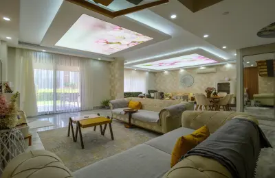 Elite Living in Uncalı: 5+1 Luxury Garden Duplex for Sale