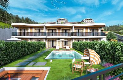 Exclusive Luxury Complex in Kargıcak: Villas, Duplexes, and Full SPA Facilities