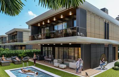 Ультра-роскошные умные виллы 6+1 (383 м²) с гаражом в Муратпаша, Анталия