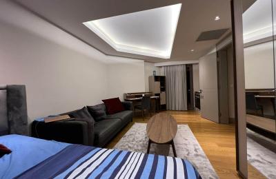 Аренда люкс-апартаментов 3+1 на первой линии в Sunis Blue Residence с мебелью