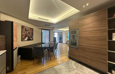 Аренда люкс-апартаментов 3+1 на первой линии в Sunis Blue Residence с мебелью