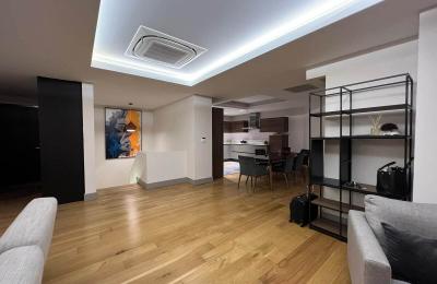 Аренда люкс-апартаментов 3+1 на первой линии в Sunis Blue Residence с мебелью